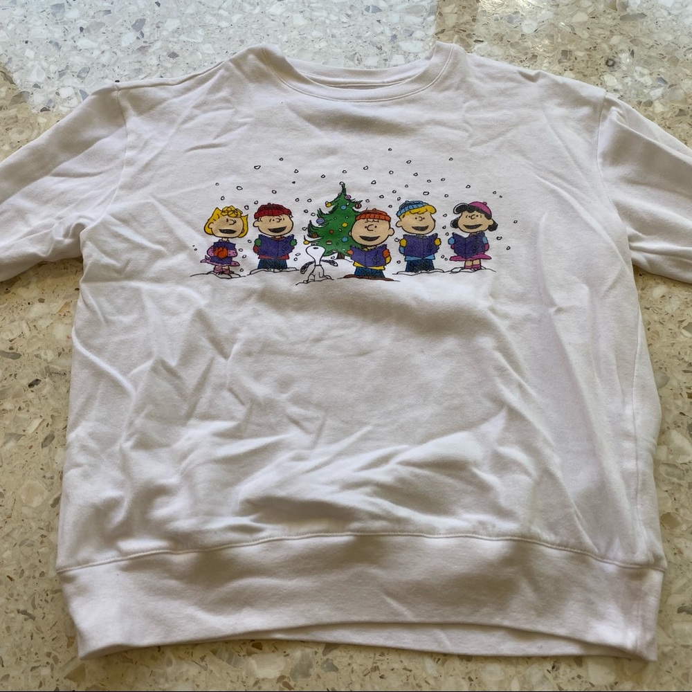 LOOKS LIKE NEW Christmasy Crewneck